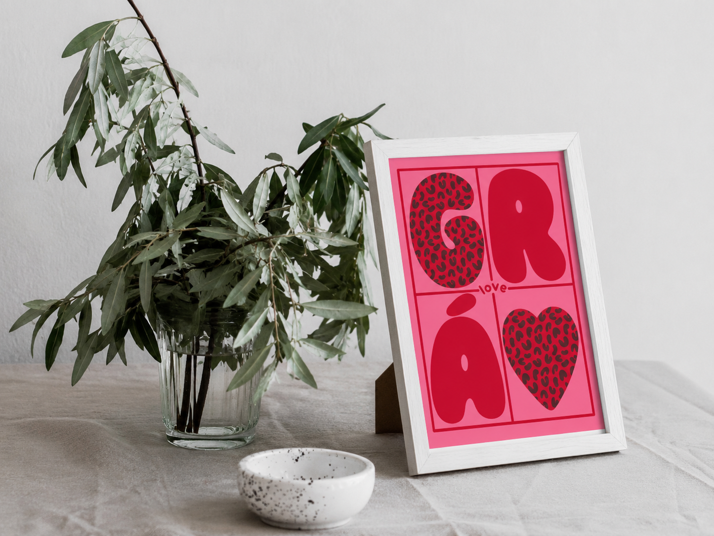 Grá Quadrant Print