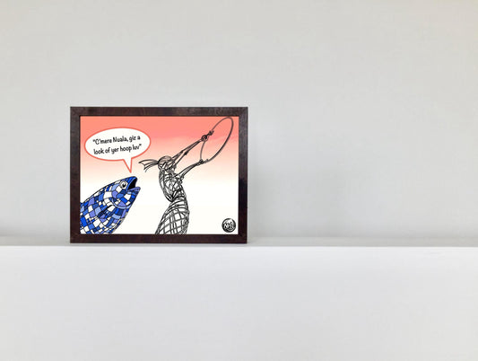 Belfast Big Fish & Nuala Print
