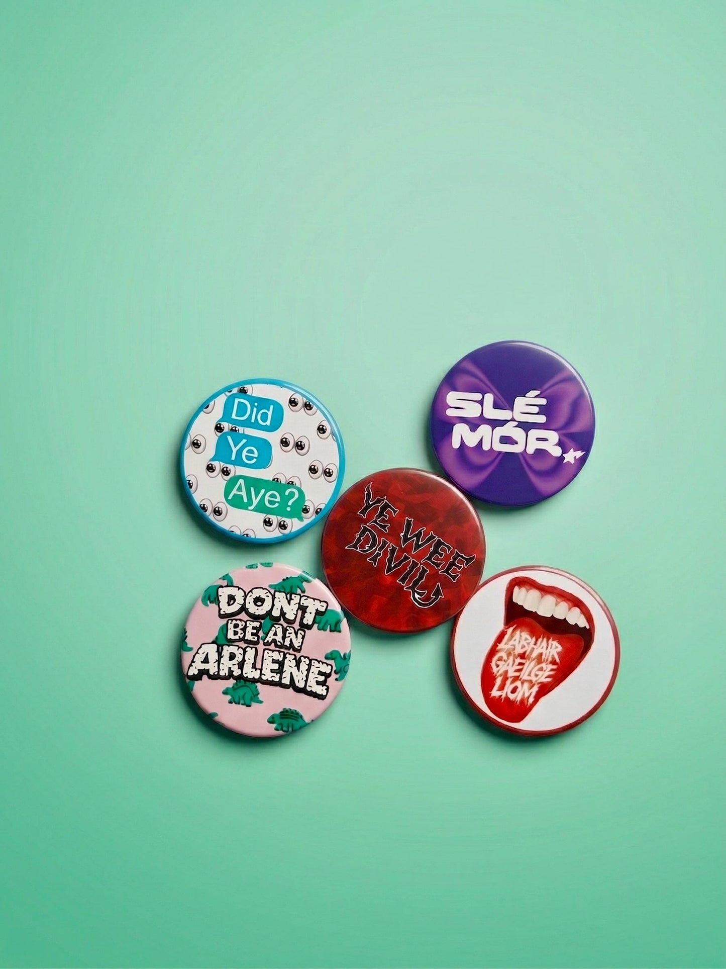 Playful Phrase Badges