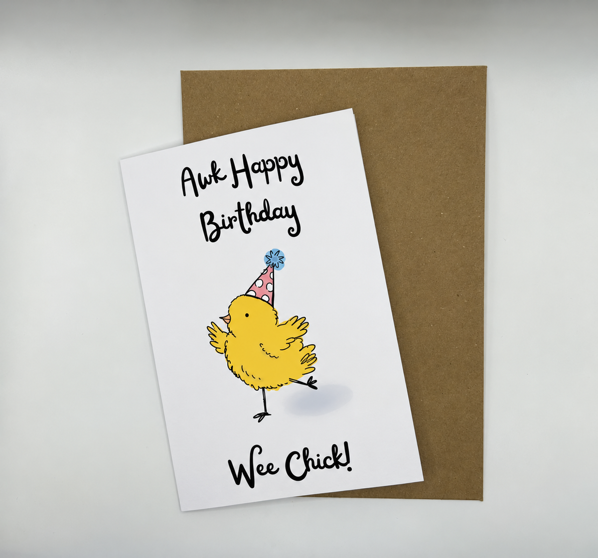 ‘Wee Chick’ Birthday Card