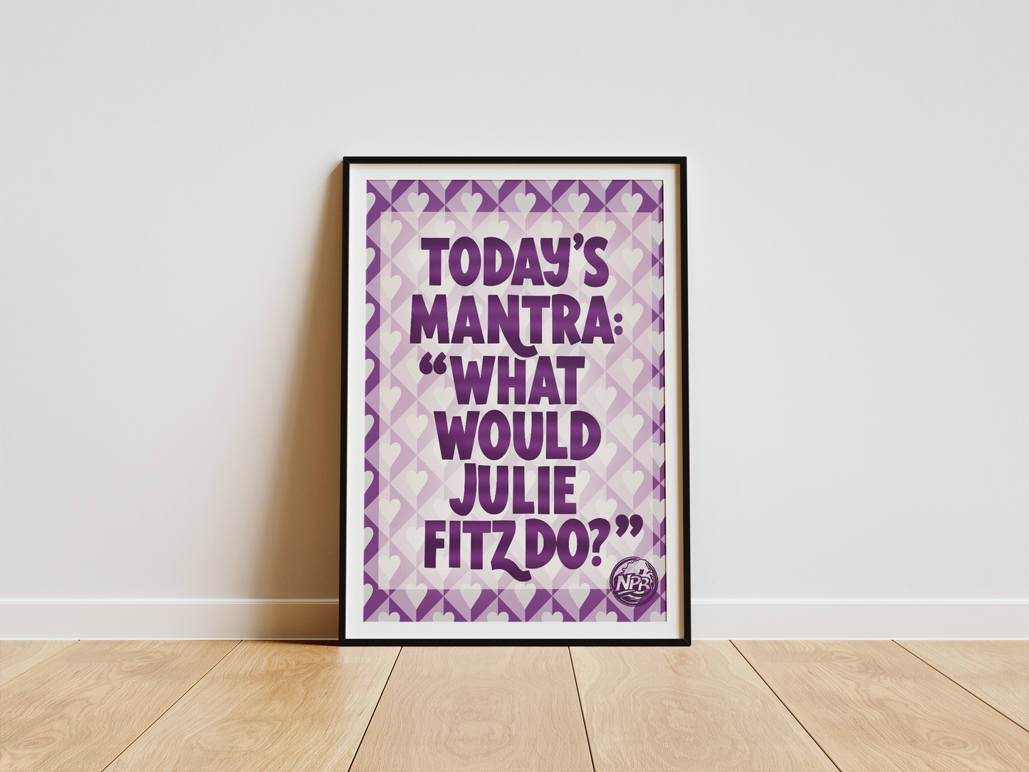 Julie Fitz Mantra Print
