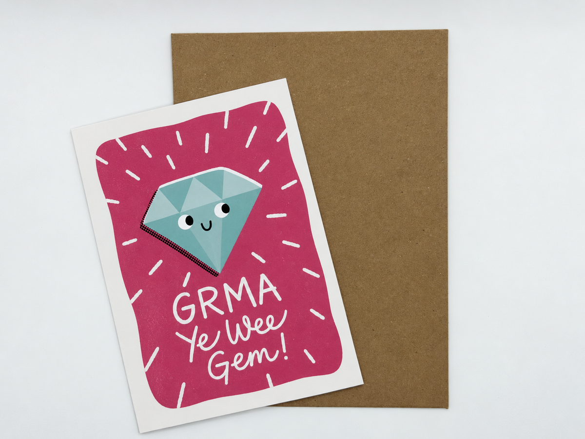 ‘Wee Gem’ Thank You Card