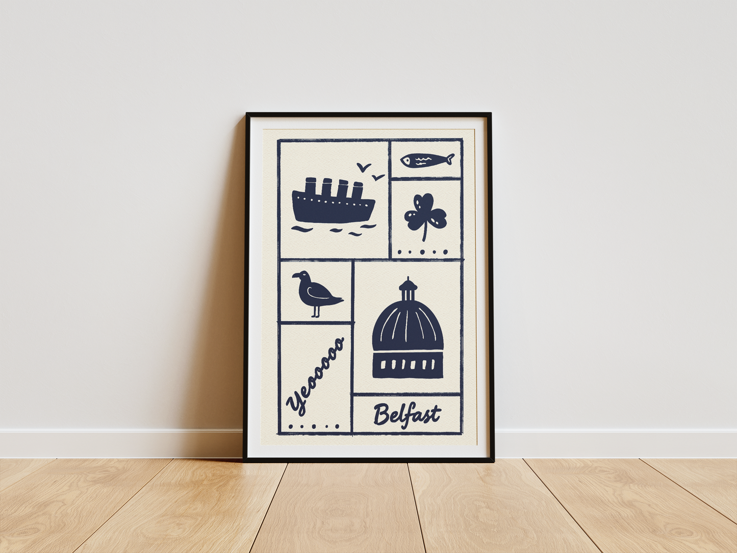Belfast Showcase Print
