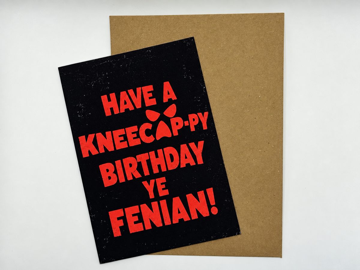 ‘Kneecap-py Birthday’ Card
