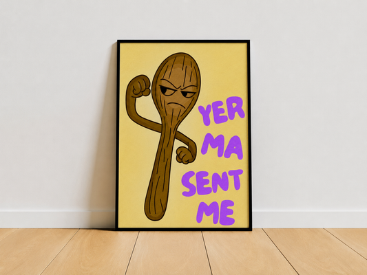 Wooden Spoon Print