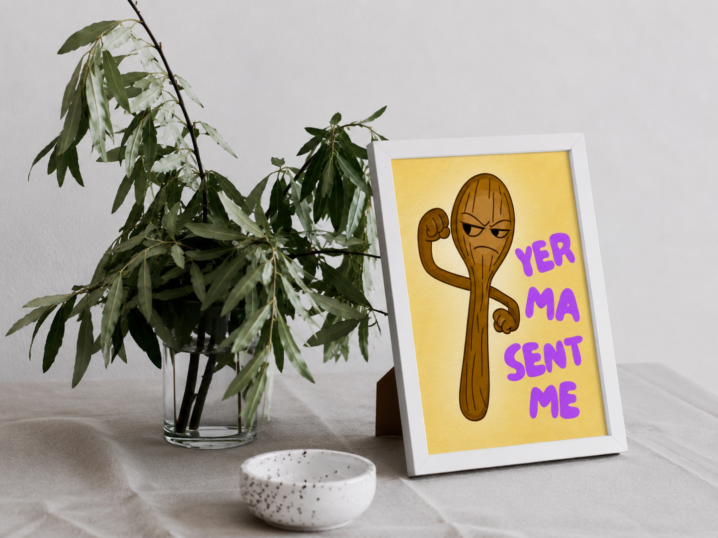 Wooden Spoon Print