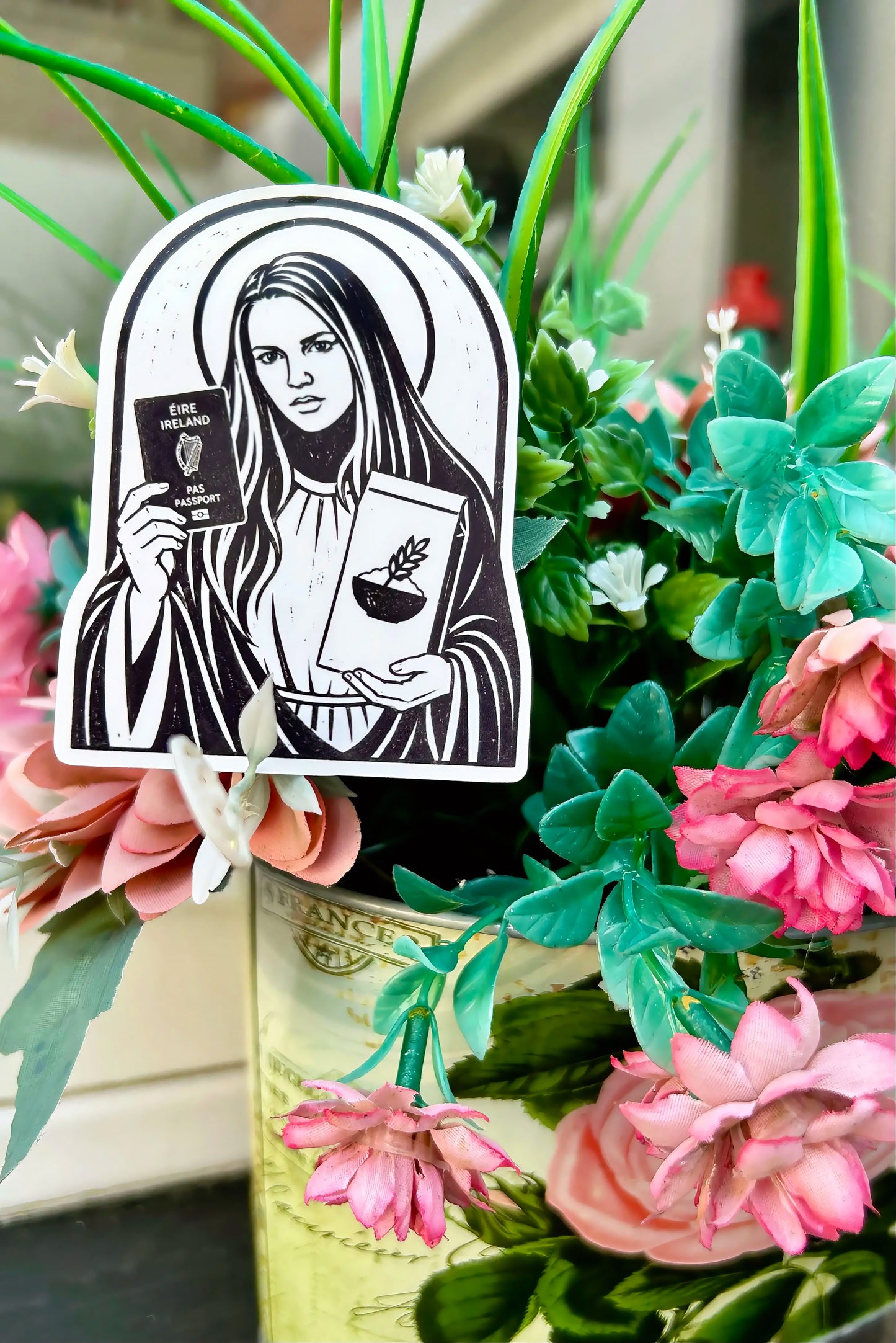 Saint Nadine Sticker