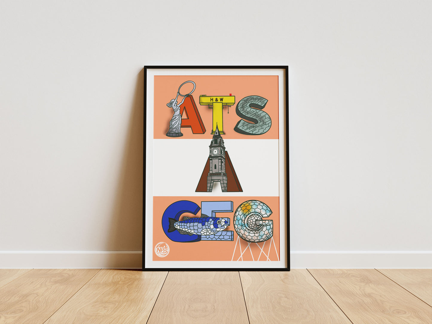 Belfast “Geg” Print