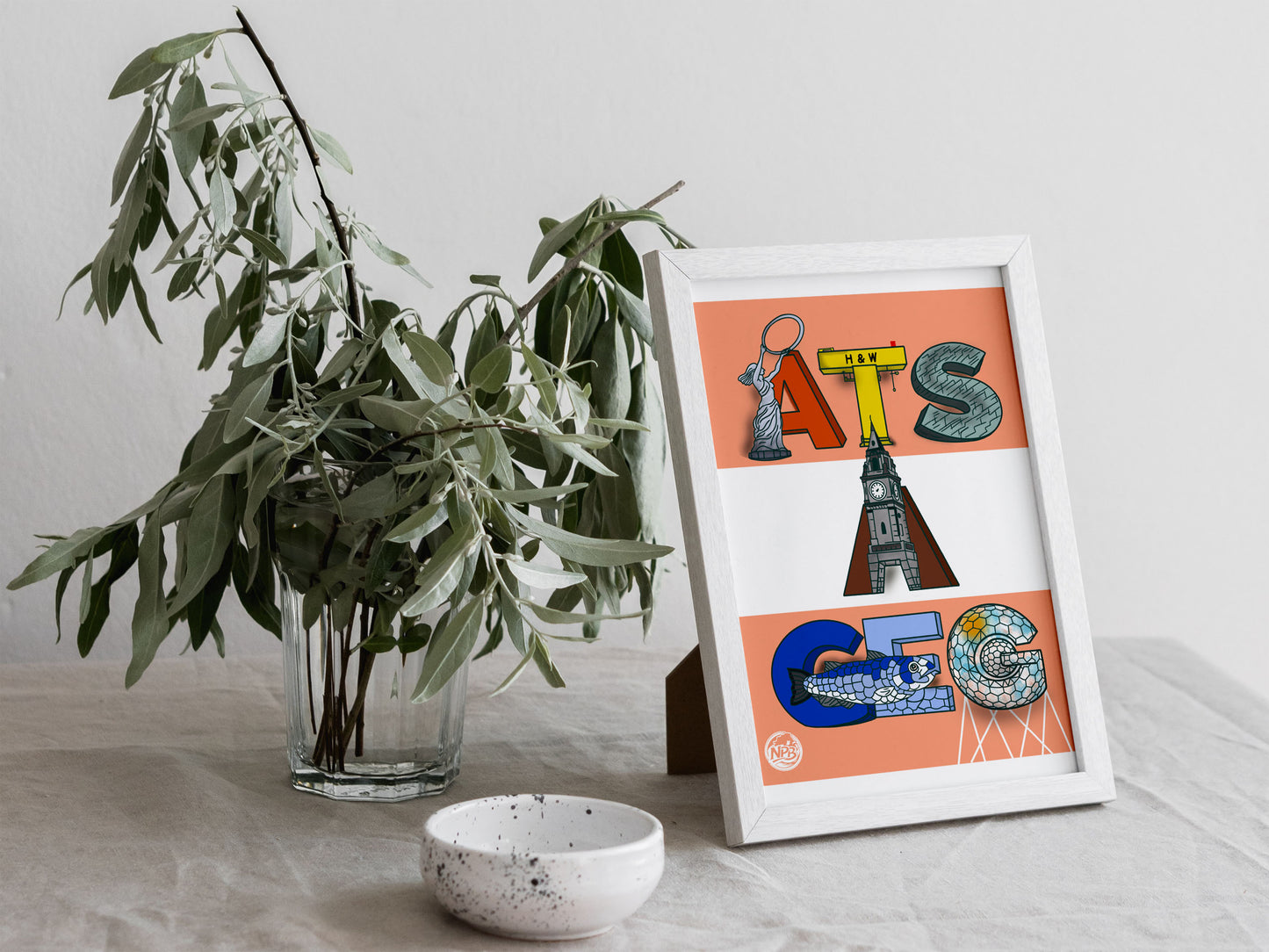 Belfast “Geg” Print